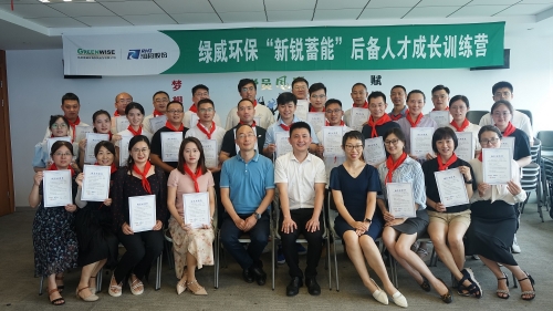 “持续学习，终身成长”—绿威环保组织团队成长训练营活动